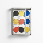 Springs - Wall Cabinet - Vratislav Pecka - Chalk - Clear glass