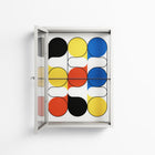 Springs - Wall Cabinet - Vratislav Pecka - Chalk - Clear glass