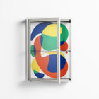 Vibrante - Wall Cabinet - Vratislav Pecka - Chalk - Clear glass