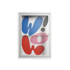 Wow - Wall Cabinet - Vratislav Pecka - Chalk - Clear glass