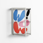Wow - Wall Cabinet - Vratislav Pecka - Chalk - Clear glass