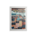 Gamla Stan - Wall Cabinet - Nur Rydberg - Chalk - Clear glass