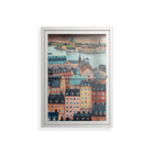 Gamla Stan - Wall Cabinet - Nur Rydberg - Chalk - Clear glass