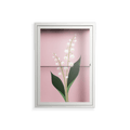 Kalas Konvalj - Wall Cabinet - Nur Rydberg - Chalk - Clear glass