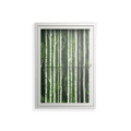 Björkskog - Wall Cabinet - Nur Rydberg - Chalk - Clear glass