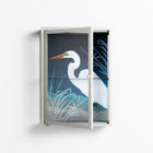 Egret - Wall Cabinet - Katie O’Shea - Chalk - Clear glass