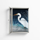 Egret - Wall Cabinet - Katie O’Shea - Chalk - Clear glass