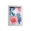 Pink Anemones - Wall Cabinet - Katie O’Shea - Chalk - Clear glass