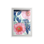 Pink Anemones - Wall Cabinet - Katie O’Shea - Chalk - Clear glass