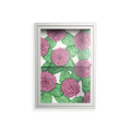 Pink Floras - Wall Cabinet - Katie O’Shea - Chalk - Clear glass