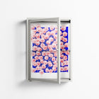 Redblooms - Wall Cabinet - Katie O’Shea - Chalk - Clear glass