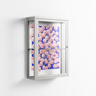 Redblooms - Wall Cabinet - Katie O’Shea - Chalk - Clear glass