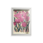 Tulips - Wall Cabinet - Katie O’Shea - Chalk - Clear glass