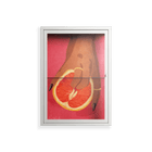 Fruit Love Pink - Wall Cabinet - Raissa Oltmanns - Chalk - Clear glass