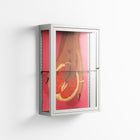 Fruit Love Pink - Wall Cabinet - Raissa Oltmanns - Chalk - Clear glass