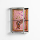 Connect With Nature - Wall Cabinet - Raissa Oltmanns - Chalk - Clear glass