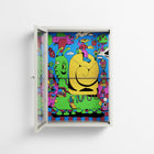 Go Slow - Wall Cabinet - Cezar Berje - Chalk - Clear glass