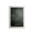 Midnight Dune - Wall Cabinet - Amy Suther - Chalk - Clear glass