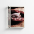 Blow - Wall Cabinet - Nadia Ryder - Chalk - Clear glass