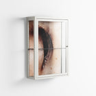 Glow - Wall Cabinet - Nadia Ryder - Chalk - Clear glass