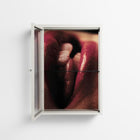 Red 2 - Wall Cabinet - Nadia Ryder - Chalk - Clear glass