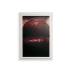 Red - Wall Cabinet - Nadia Ryder - Chalk - Clear glass