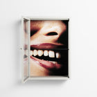 Teeth - Wall Cabinet - Nadia Ryder - Chalk - Clear glass