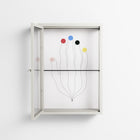 Épanoui - Wall Cabinet - David Vanadia - Chalk - Clear glass