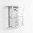 Épanoui - Wall Cabinet - David Vanadia - Chalk - Clear glass