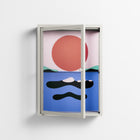 Immergé - Wall Cabinet - David Vanadia - Chalk - Clear glass