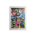 All The Good Guys - Wall Cabinet - Craig Watkins - Chalk - Clear glass