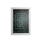 Optical Delusion - Wall Cabinet - Craig Watkins - Chalk - Clear glass