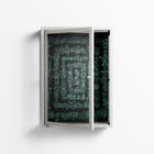 Optical Delusion - Wall Cabinet - Craig Watkins - Chalk - Clear glass