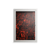 Wottosque Red - Wall Cabinet - Craig Watkins - Chalk - Clear glass