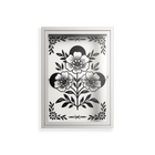 Barbed Bloom - Wall Cabinet - Daphna Sebbane - Chalk - Clear glass