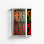 Hours - Wall Cabinet - Oluwasheyi Adebayo - Chalk - Clear glass