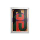 JJ - Wall Cabinet - Oluwasheyi Adebayo - Chalk - Clear glass