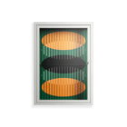 Soul Split - Wall Cabinet - Oluwasheyi Adebayo - Chalk - Clear glass