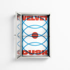 Velvet Dusk - Wall Cabinet - Oluwasheyi Adebayo - Chalk - Clear glass