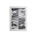 Wave Lens - Wall Cabinet - Oluwasheyi Adebayo - Chalk - Clear glass