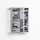 Wave Lens - Wall Cabinet - Oluwasheyi Adebayo - Chalk - Clear glass