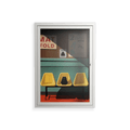 Have You Seen Bert - Wall Cabinet - Kristin Eriksson - Chalk - Clear glass