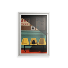 Have You Seen Bert - Wall Cabinet - Kristin Eriksson - Chalk - Clear glass