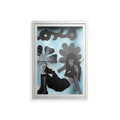 Day Dream - Wall Cabinet - Sophie Goudman-Peachey - Chalk - Clear glass