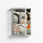 Sweet Far Away - Wall Cabinet - Sophie Goudman-Peachey - Chalk - Clear glass