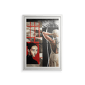 Where We Belong - Wall Cabinet - Sophie Goudman-Peachey - Chalk - Clear glass