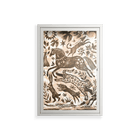 Delight Pink - Wall Cabinet - Diana Catchpole - Chalk - Clear glass