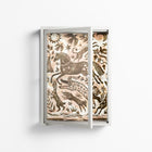 Delight Pink - Wall Cabinet - Diana Catchpole - Chalk - Clear glass