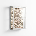 Delight Pink - Wall Cabinet - Diana Catchpole - Chalk - Clear glass