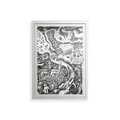 Flight Of Fancy 3 - Wall Cabinet - Diana Catchpole - Chalk - Clear glass